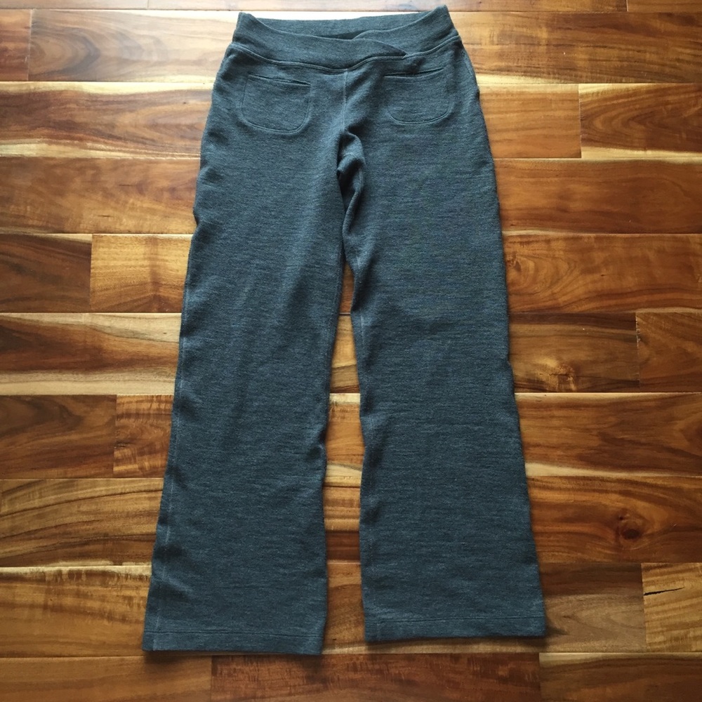 Ibex Izzi Gray Merino Wool Blend Pants